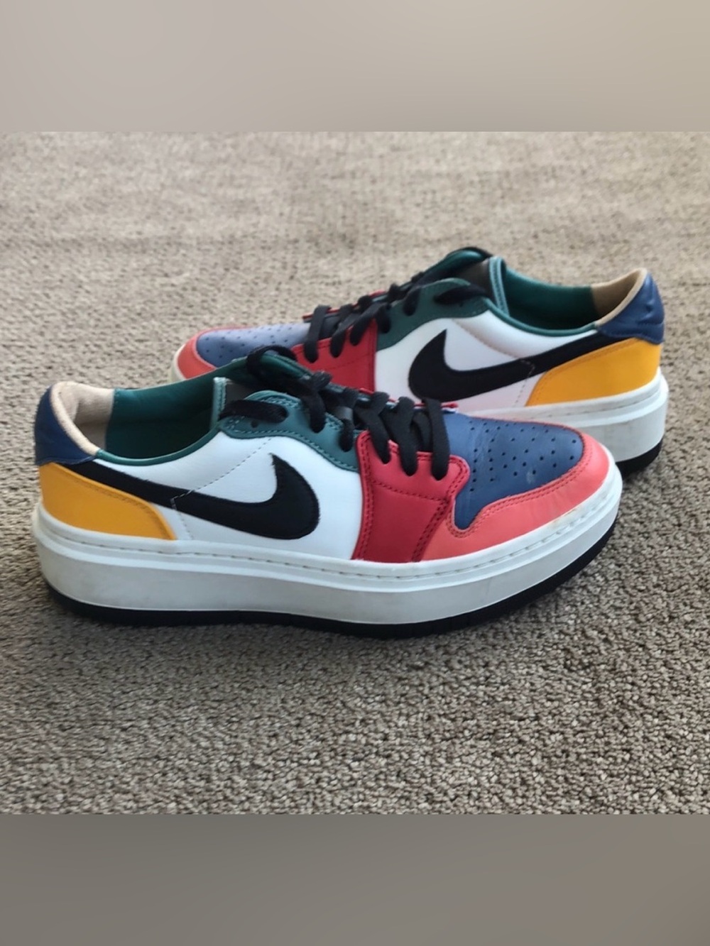 Women’s Nike Air Jordan 1 Elevate Low Shoes - Size 9 (Multicolor)